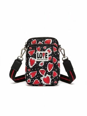 Brighton Hearts A Flutter Utility Bag NWT